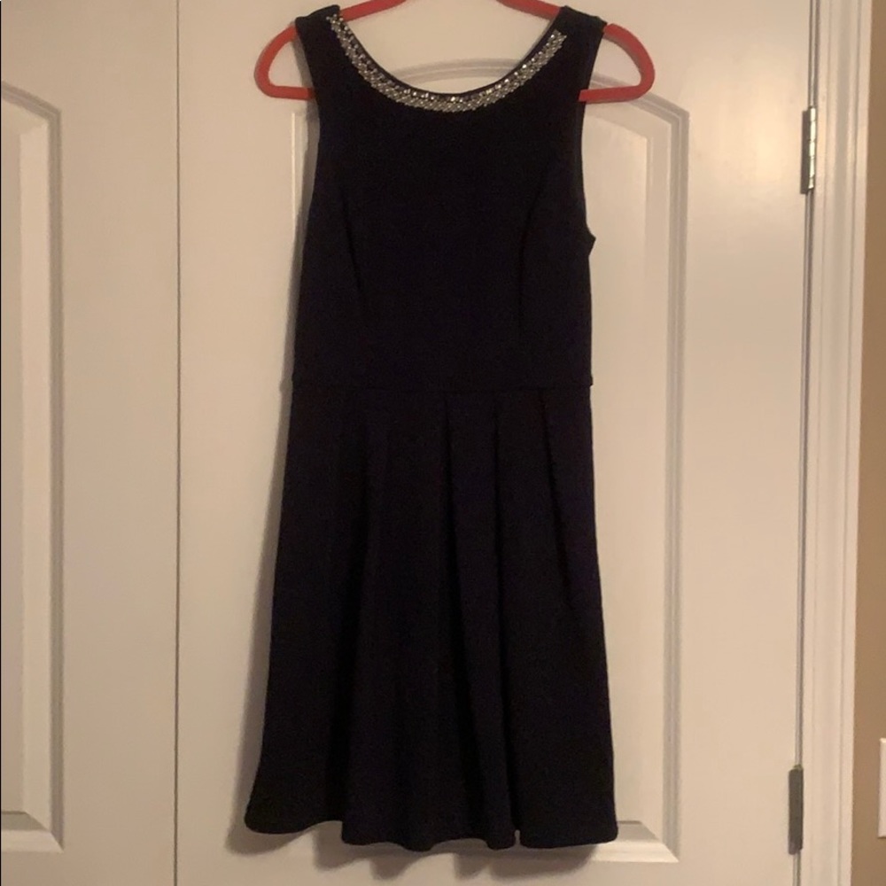 Francesca’s Navy Boutique Dress